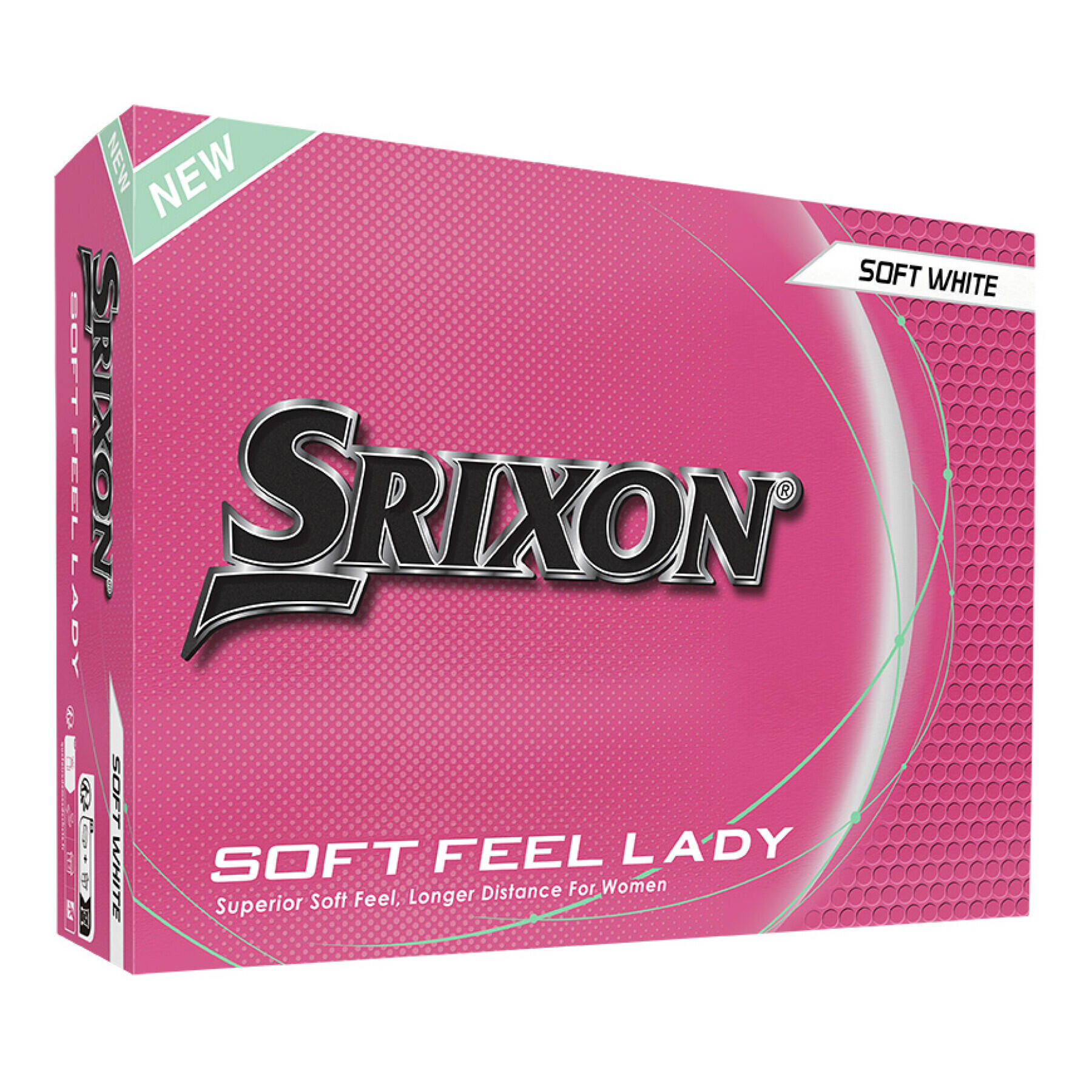 Srixon - Srixon New Soft Feel Lady 2025, Balles De Golf, Blanches - Balle De Golf - Blanc - No Size - Decathlon