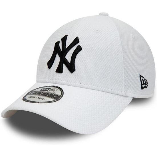 Deckel New Era Diamond Era 9Forty New York Yankees, Weiß, Unisex