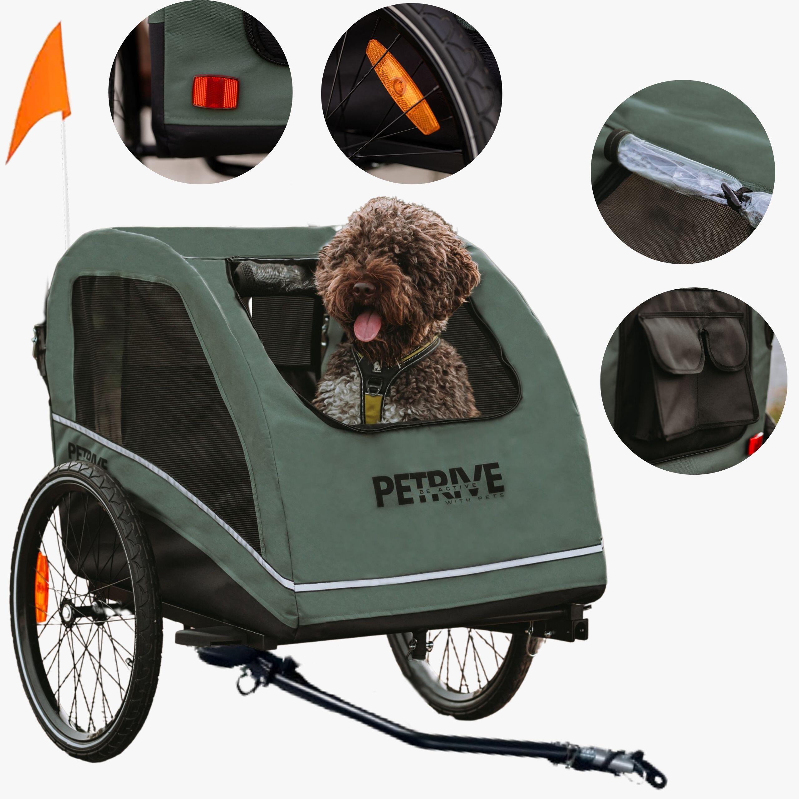 PETRIVE Cyklistický vozík pro psy PETRIVE do 40 kg