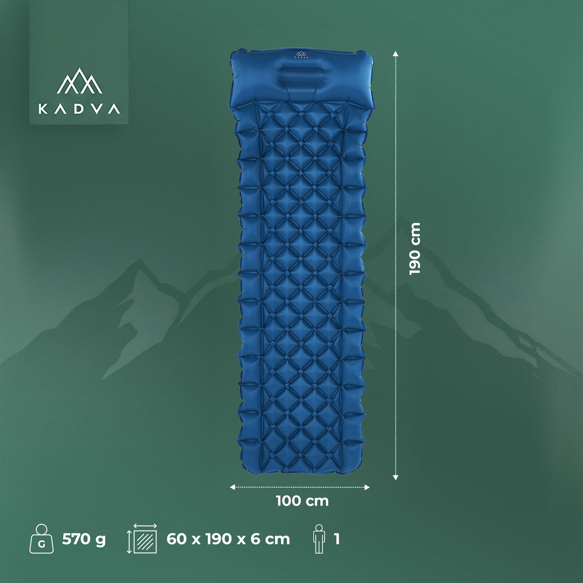 Matelas gonflable KADVA Matraco Pro 6/7