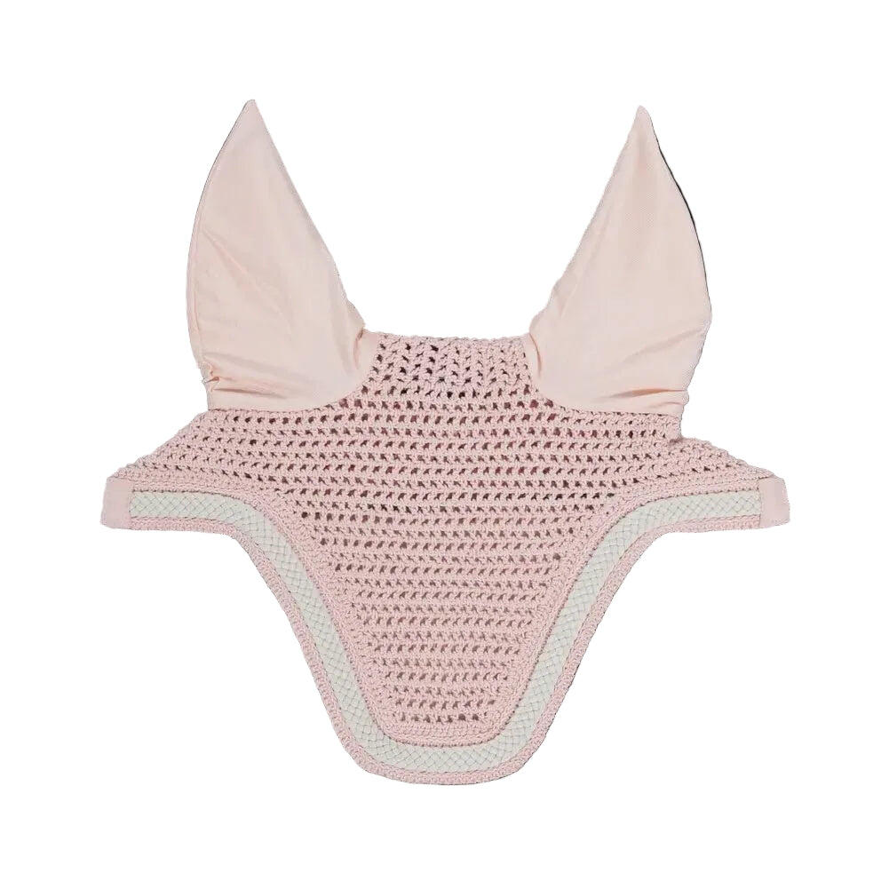 Bonnet anti-mouche Wellington avec cordon tressé soundless bleu rose Full 2/6