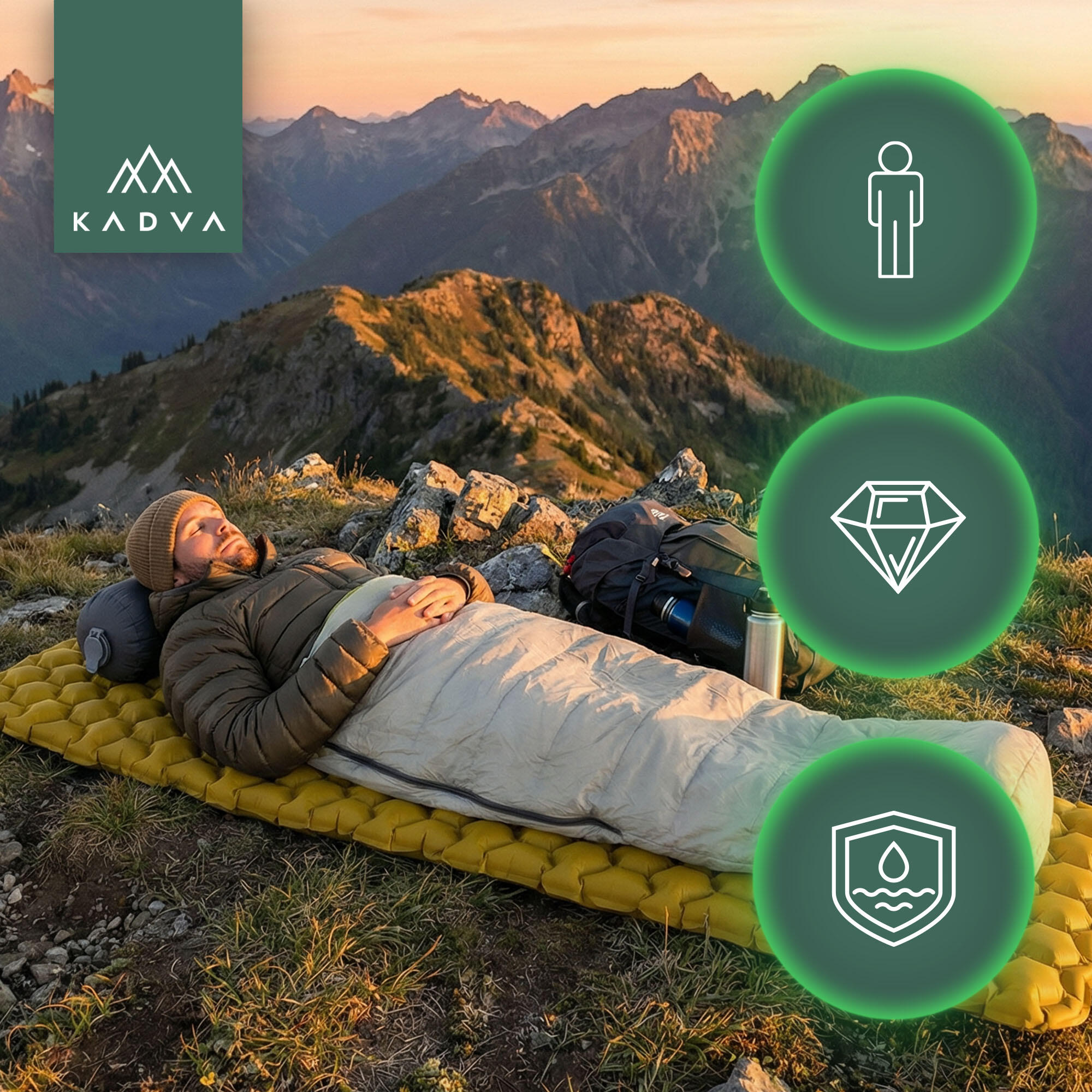 Matelas gonflable KADVA Matraco 2/7