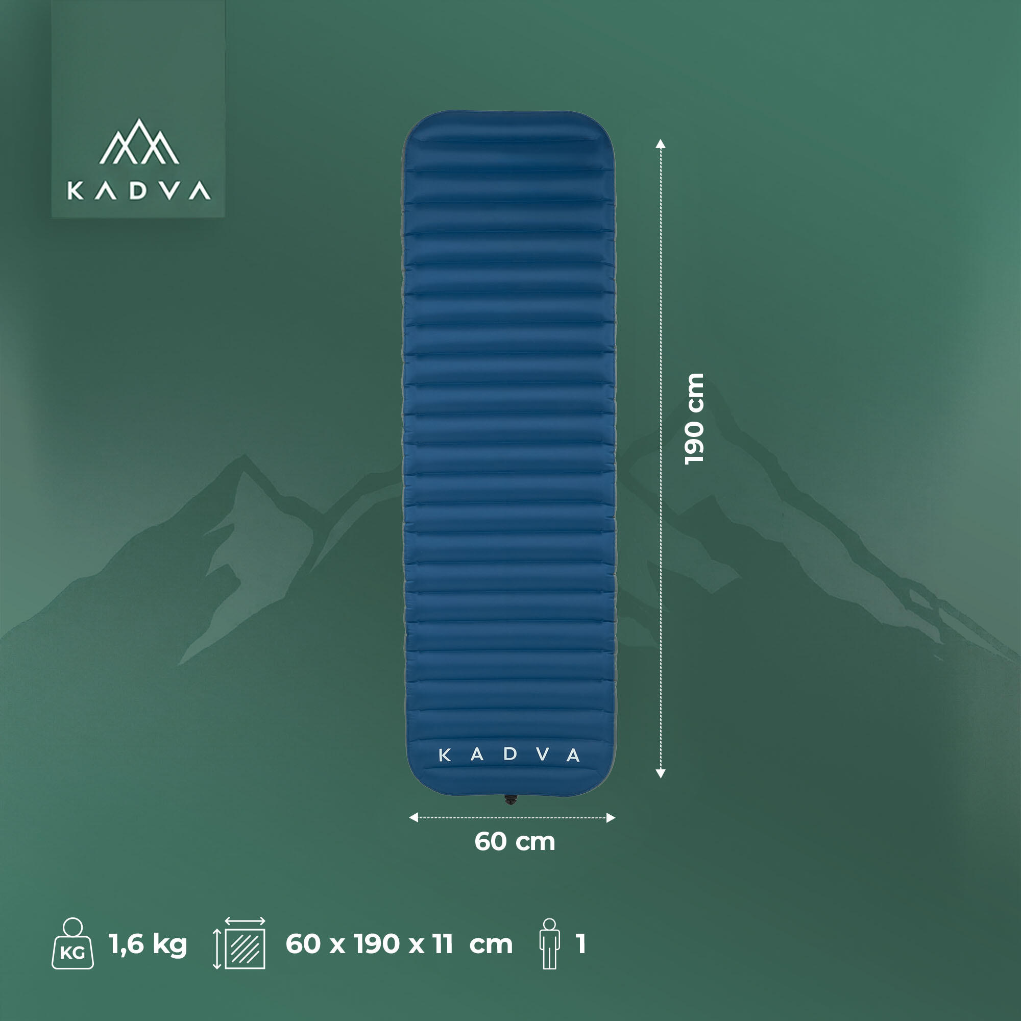 Materasso gonfiabile Kadva Dreamer Singolo 7/7