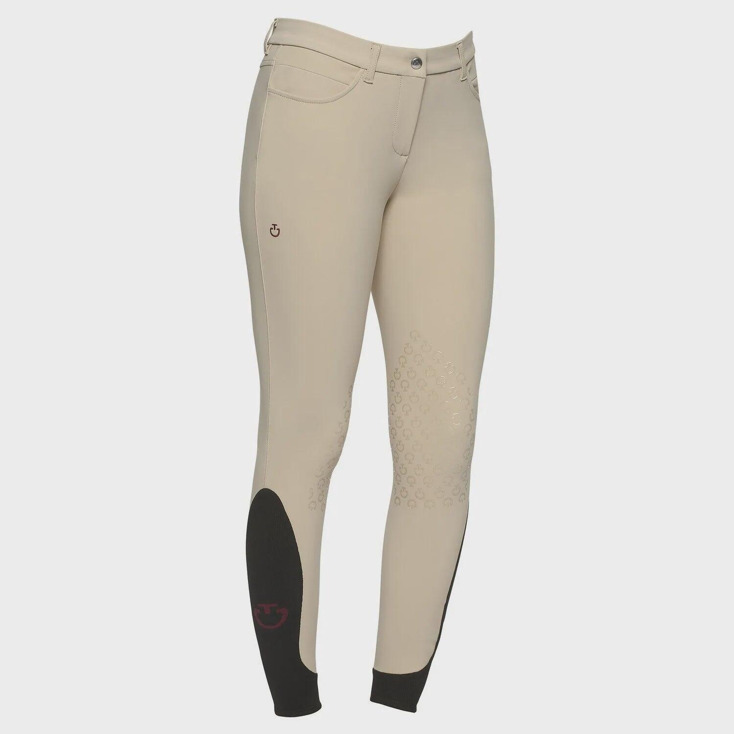 Cavalleria Toscana Dames Classic Knee Grip Rijbroek Blauw - 7/7
