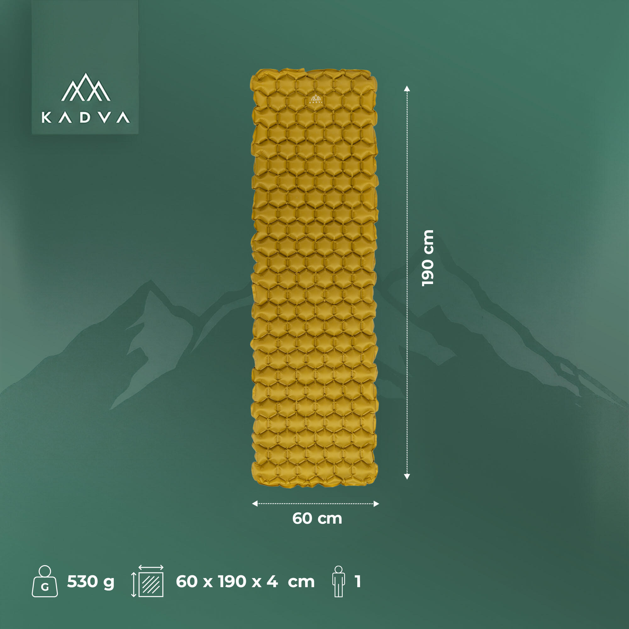Matelas gonflable KADVA Matraco 6/7