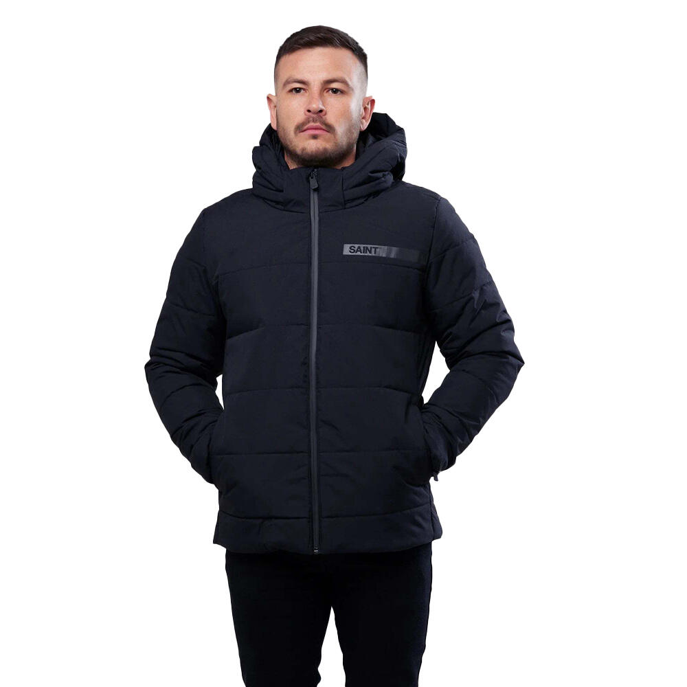 SA1NT Mens Tough Bomber Puffer Jacket Insulated Outerwear Winter Wear