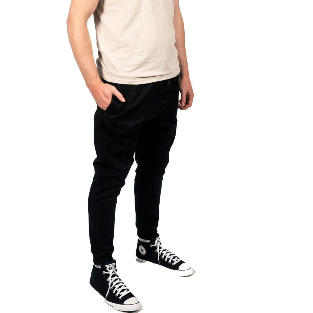 SA1NT Men's Track Pant Denim Joggers Comfortable Winter Casual Wear