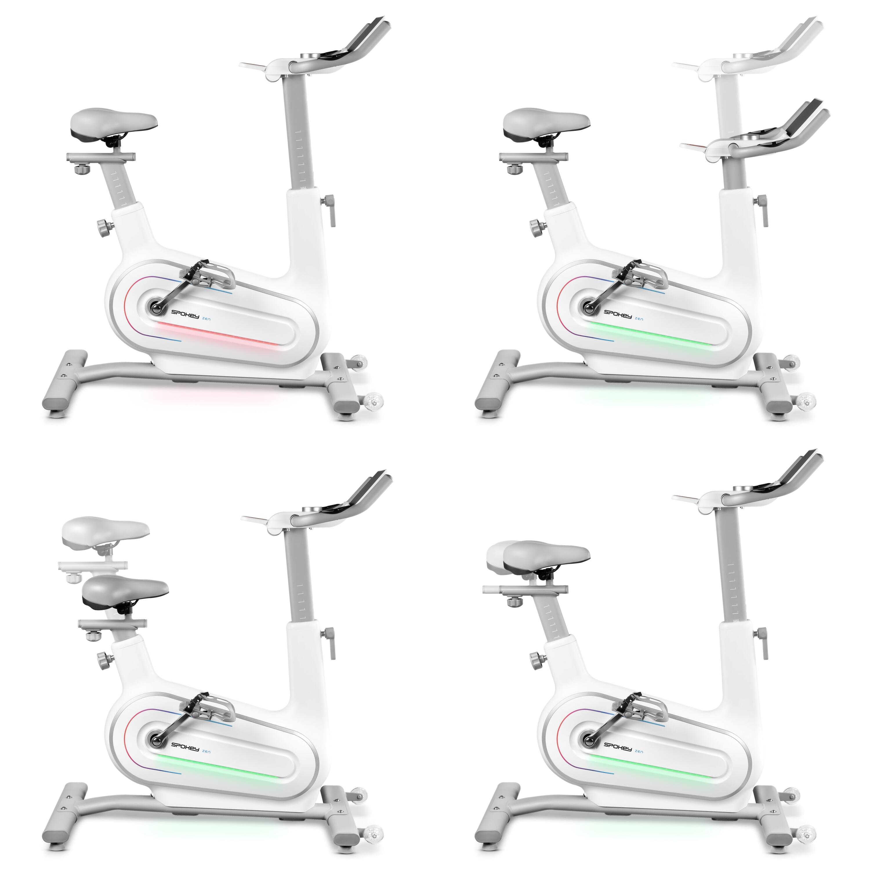 Rower treningowy elektromagnetyczny z podświetleniem Spokey Zen 3/7