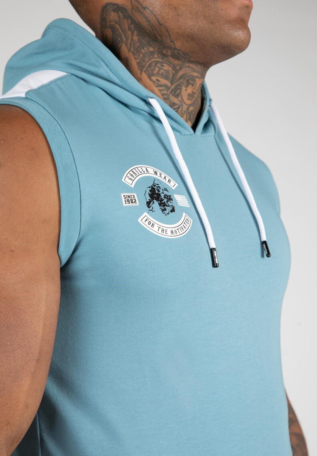 Oswego S Encapuchado Camiseta - Azul 6/7