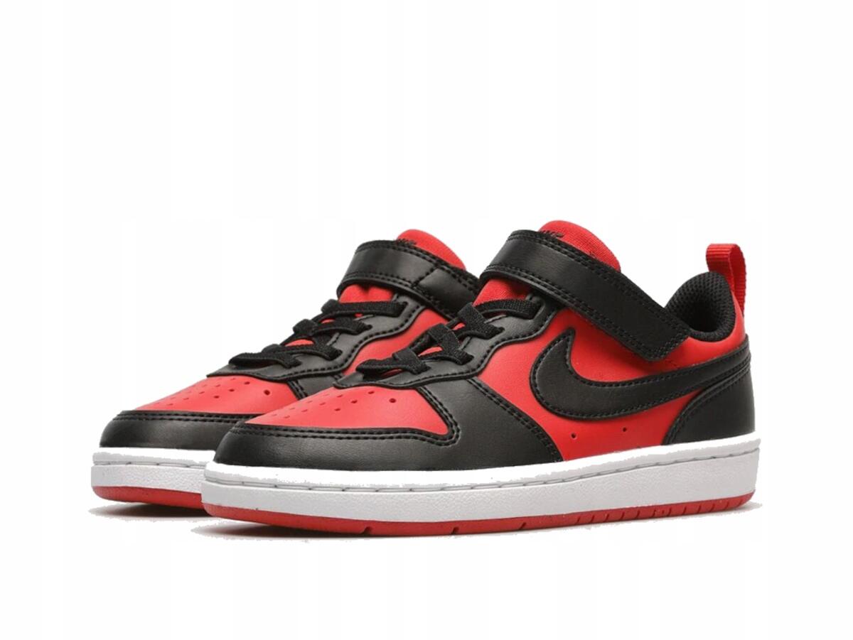 NIKE COURT BOROUGH LOW – Alltagsschuhe für Kinder mit Klettverschluss 4/5