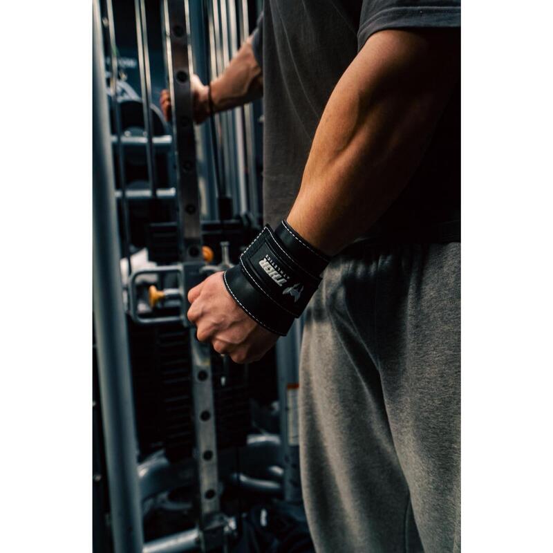 Thor Ankle Straps – Căptușite & Extra Late pentru Kickbacks & Side Raises – Negr