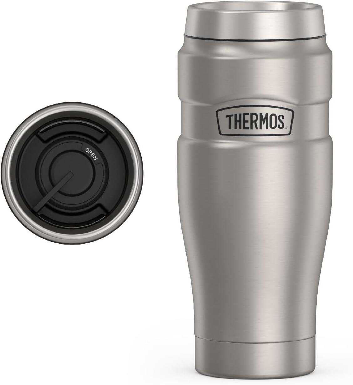 THERMOS KING 470ml Taza de acero inoxidable con aislamiento al vacío Taza Acero 2/7