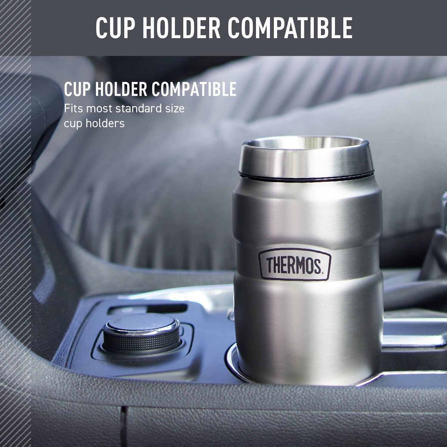 THERMOS KING 470ml Taza de acero inoxidable con aislamiento al vacío Taza Acero 4/7