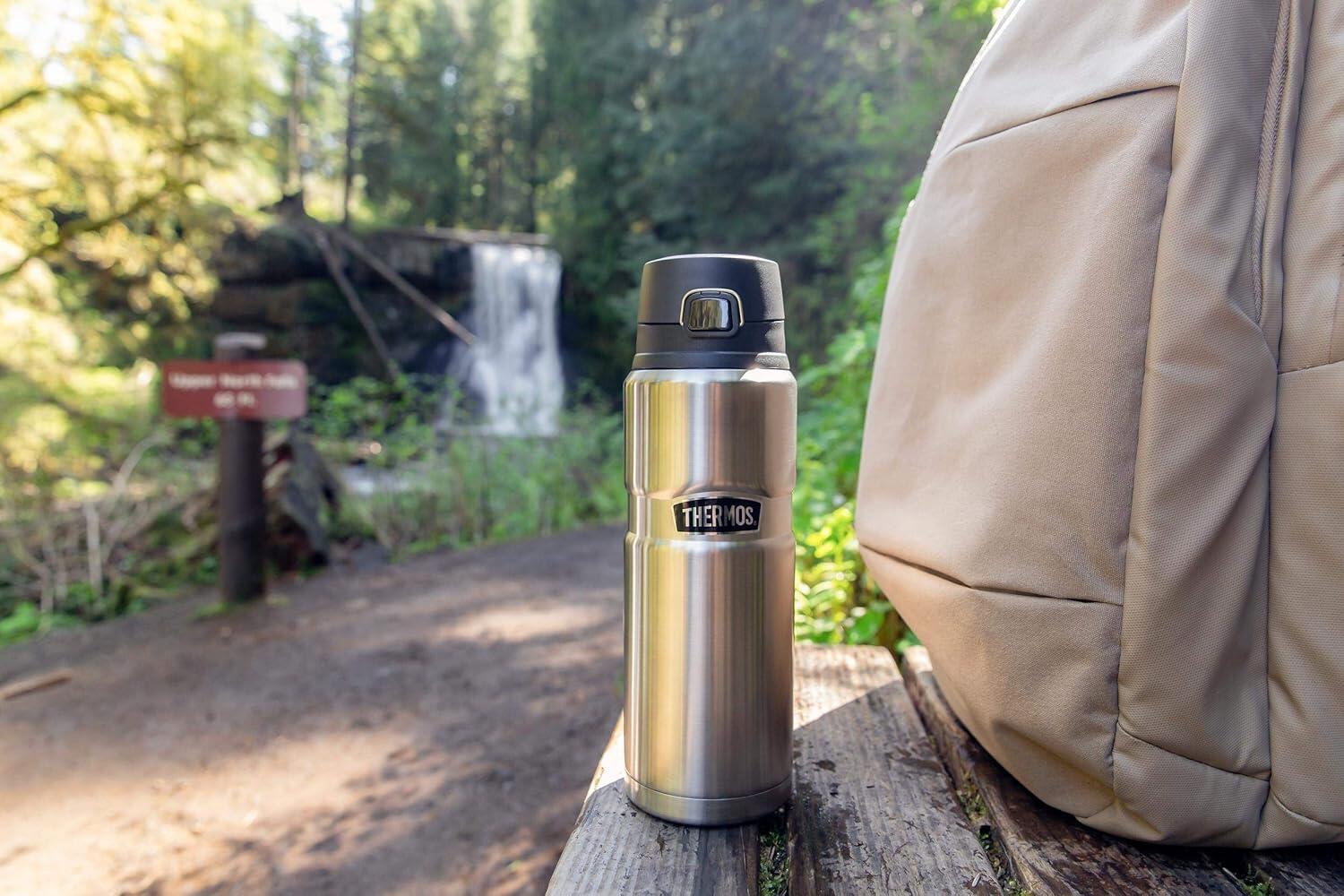 THERMOS KING 710ml Botella de acero inoxidable con aislamiento para bebidas Azul 4/5