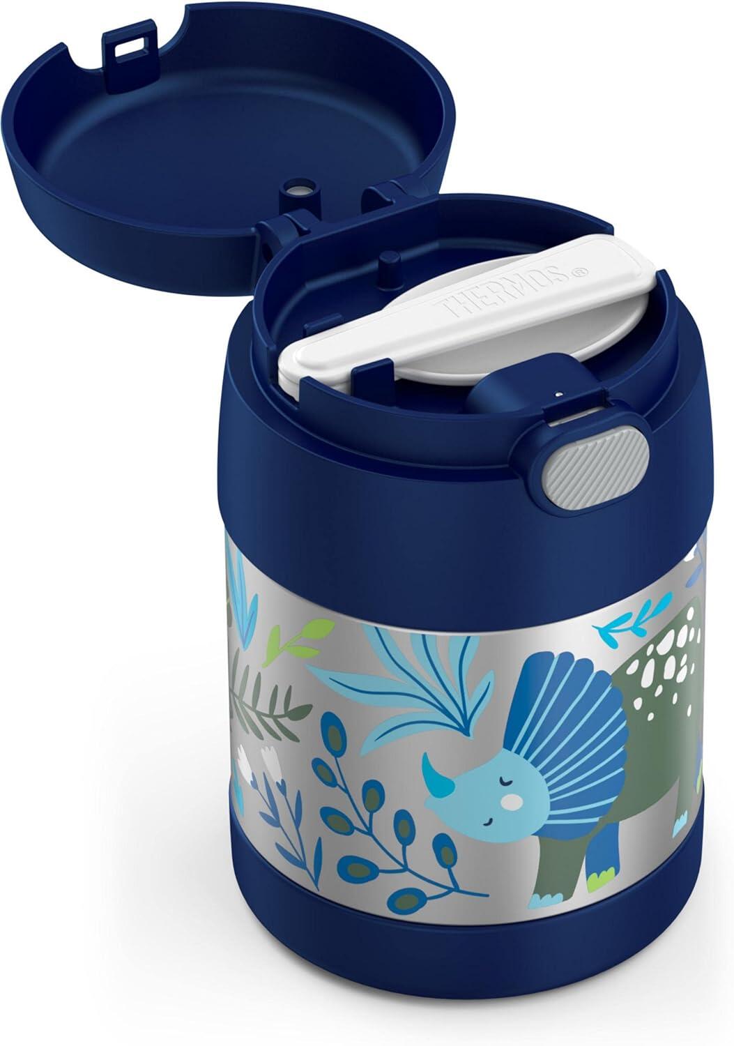 THERMOS FUNTAINER Bote de acero inoxidable Recipiente térmico alimentos 290ml 5/6