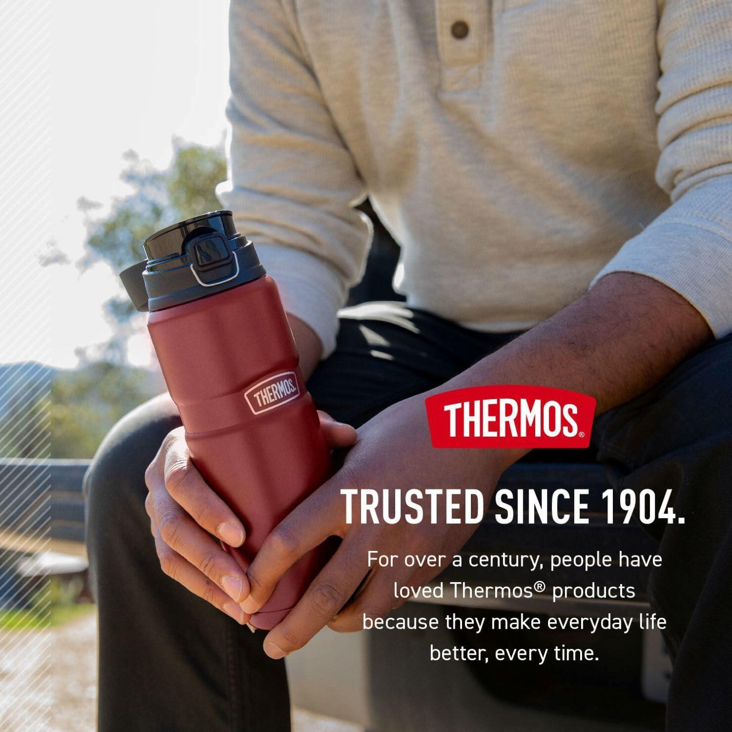 THERMOS KING 710ml Botella acero inoxidable con aislamiento para bebidas Acero 5/5