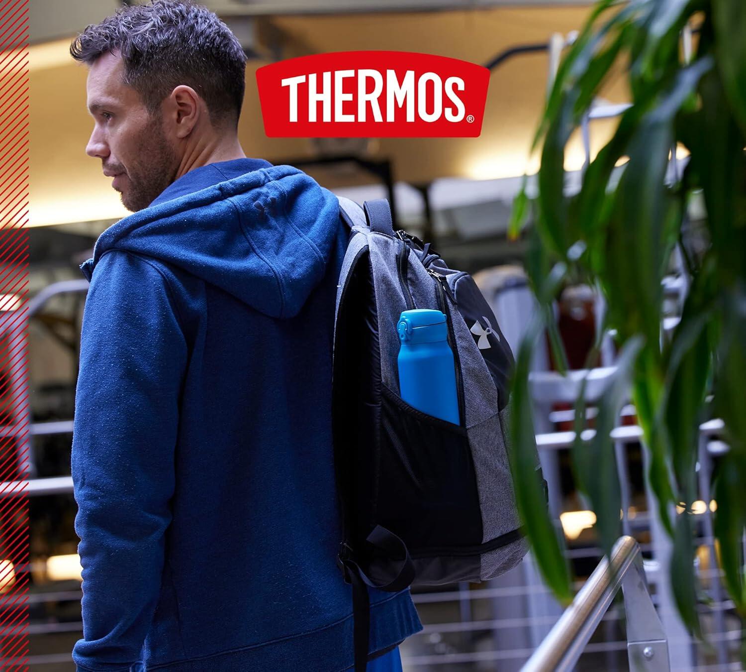 THERMOS Ultralight  Botella ultraligera térmica 500ml – Azul agua mate 2/5
