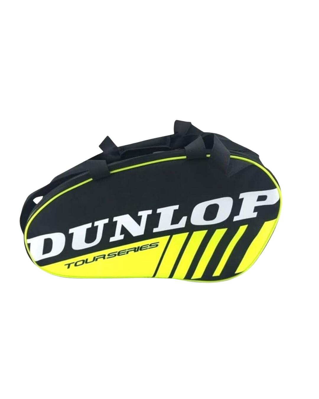 Sac de Padel Dunlop Paletero Intro Noir/Jaune 1/2