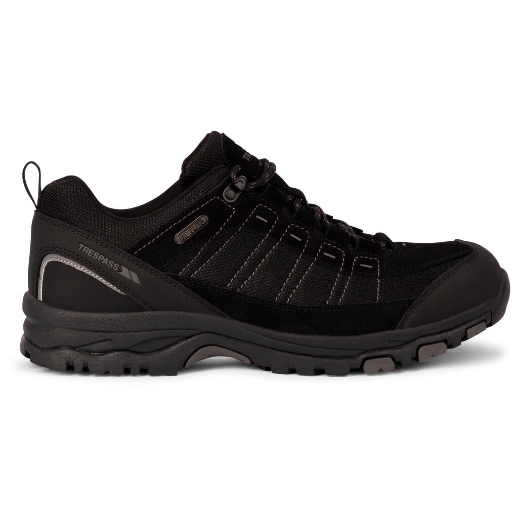 Trespass SCARP B Men's Waterproof Hiking Shoes Black