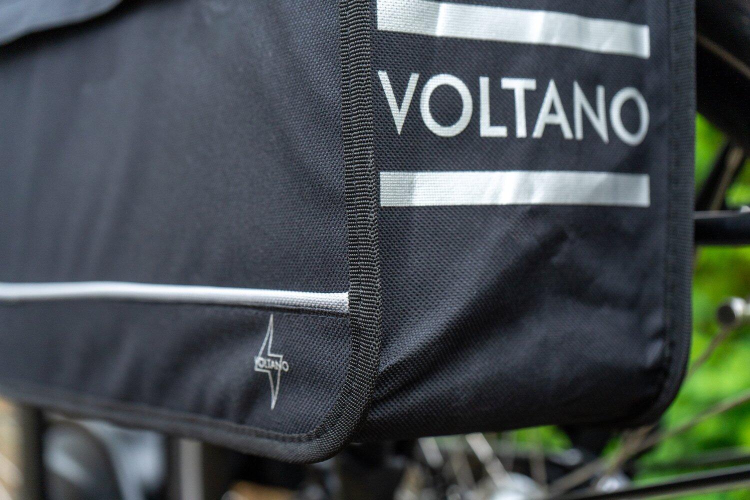 Voltano Voorgevormde Enkele Fietstas / Pakaftas - Zwart - 17L 2/7