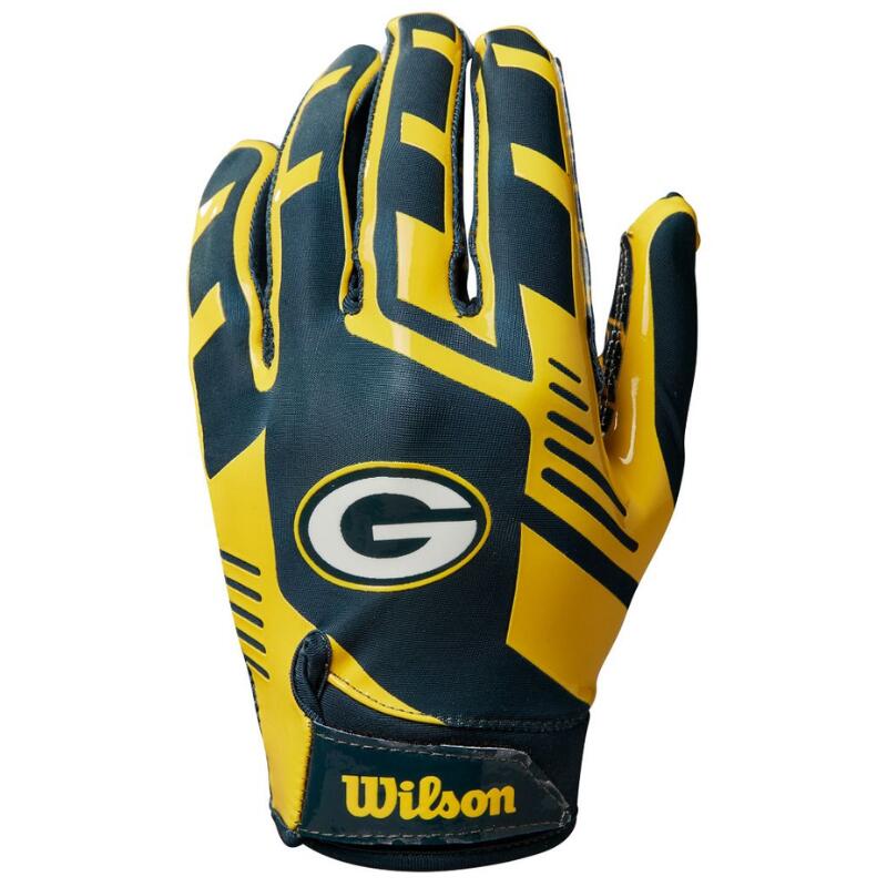 Gants de Football Americain enfant NFL Green Bay Packers 2/3