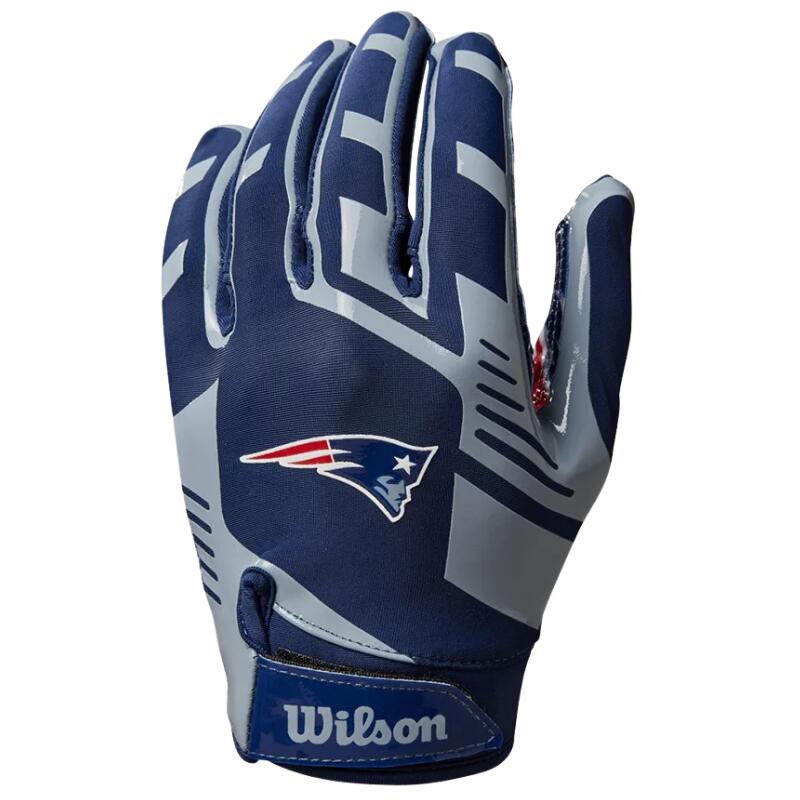 Gants de Football Americain enfant NFL New England Patriots 2/3