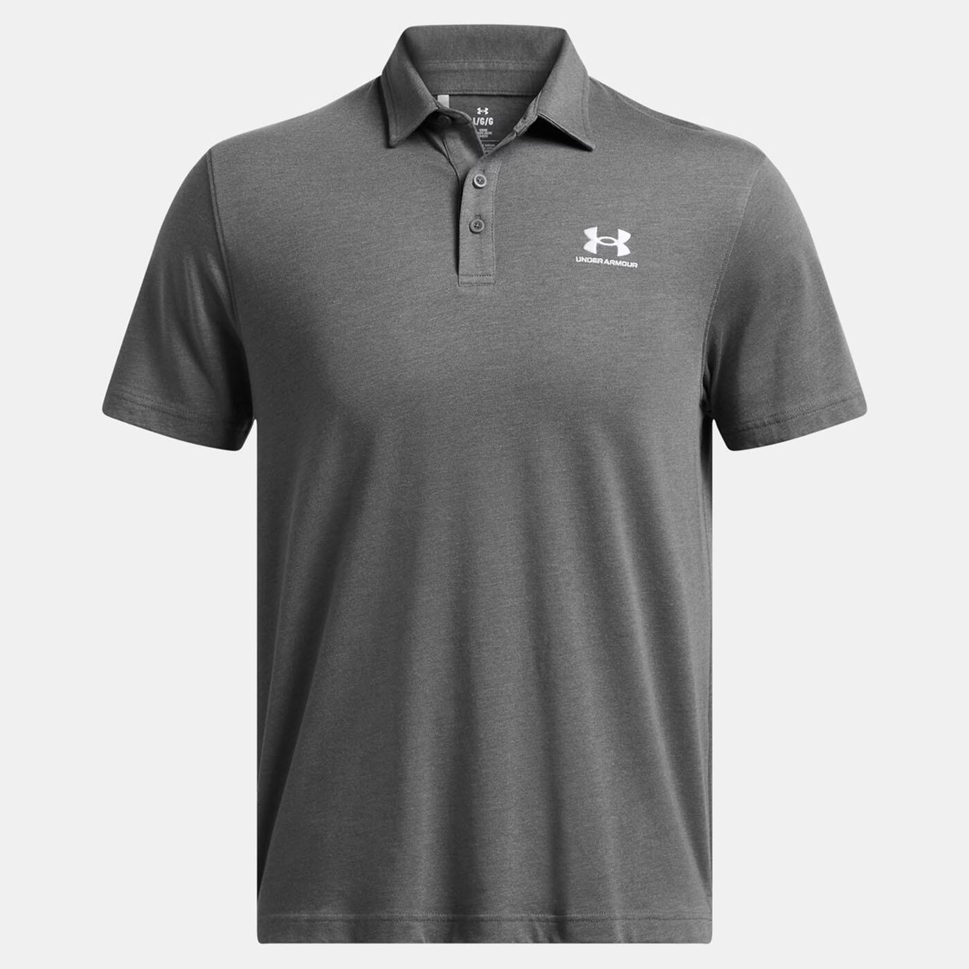 Polo UA Icon masculino Under Armour Cinza 3/5