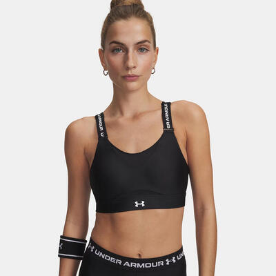 Reggiseno sportivo donna UA Infinity 2.0 sostegno elevato Nero