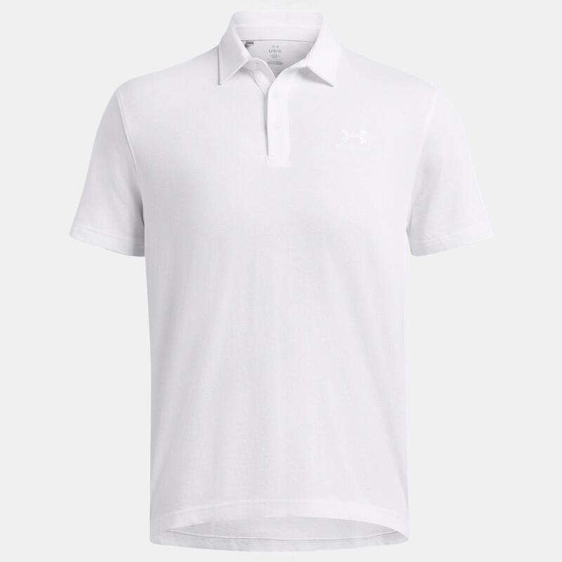 Polo UA Icon pentru bărbați Under Armour Alb