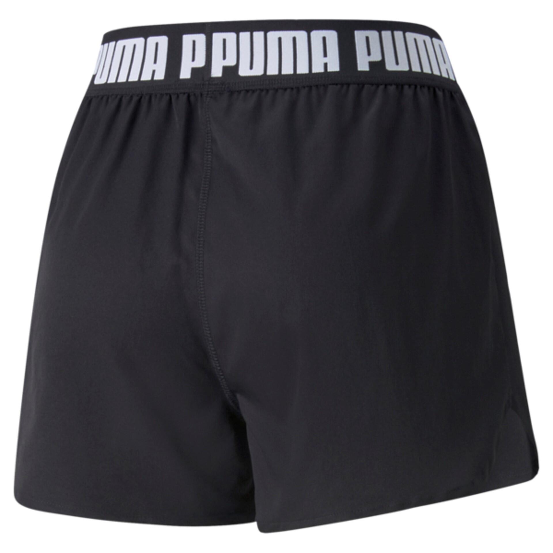 Pantaloncini Sportivi da Donna Puma Train Strong Woven Nero 2/6