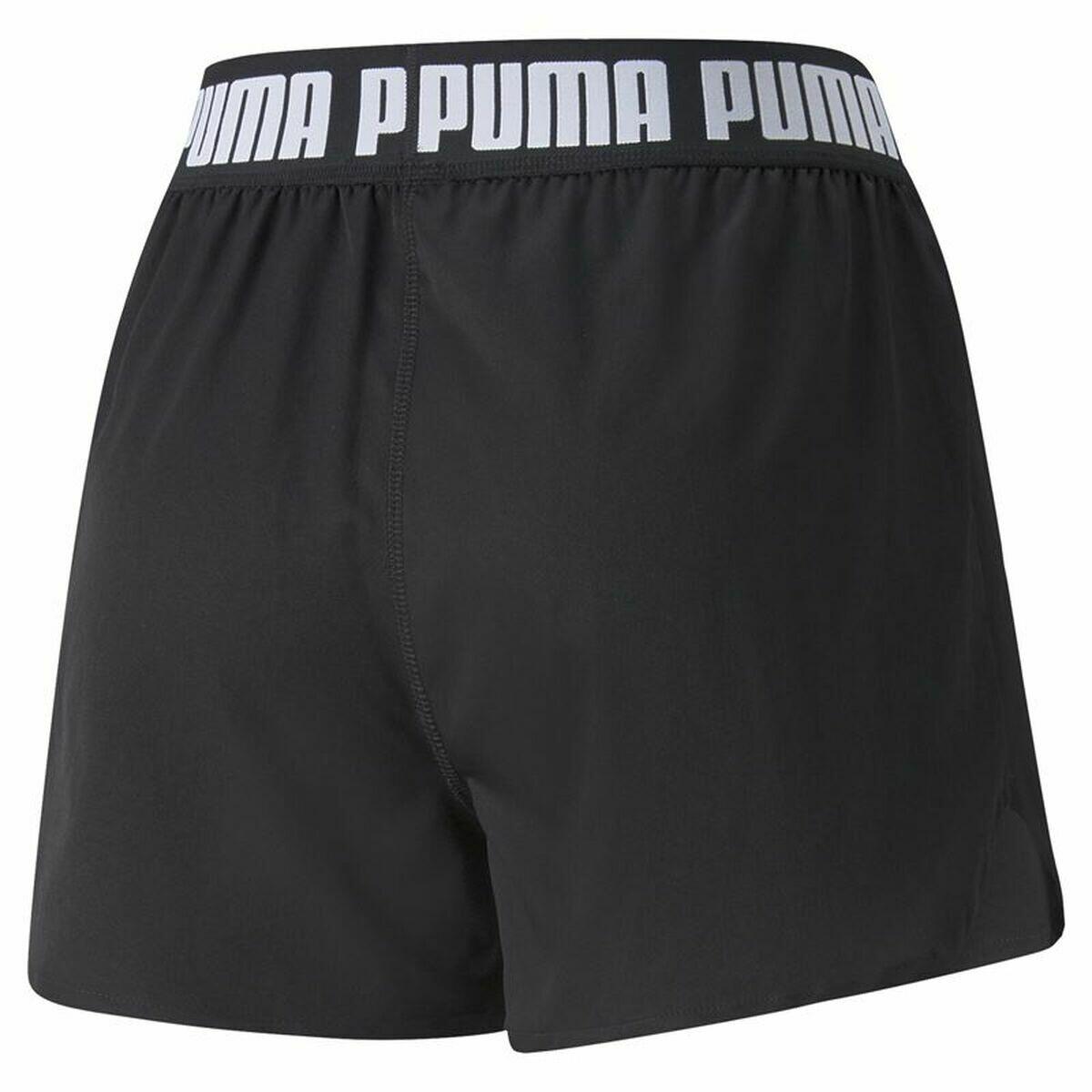 Pantaloncini Sportivi da Donna Puma Train Strong Woven Nero 5/6