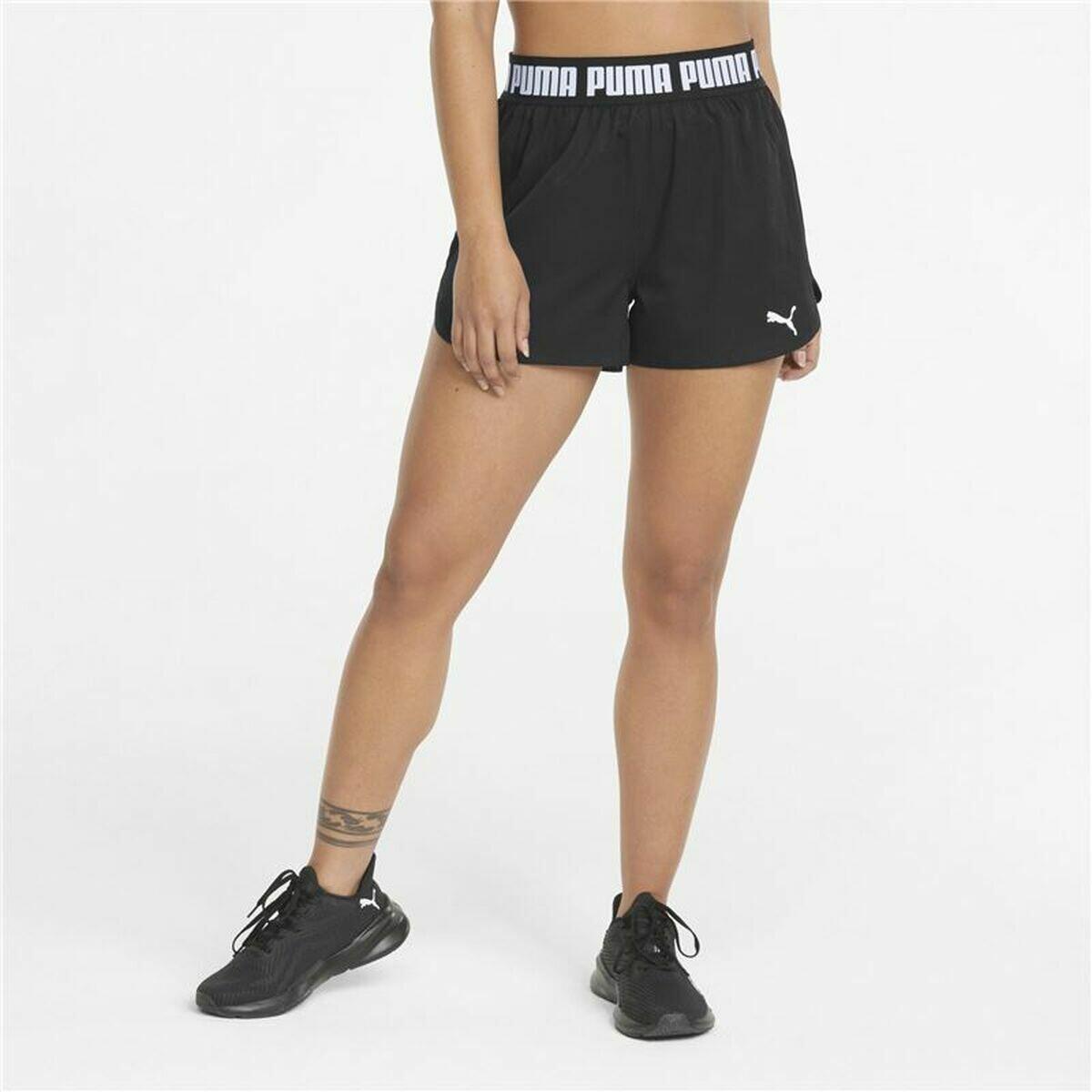 Pantaloncini Sportivi da Donna Puma Train Strong Woven Nero 4/6