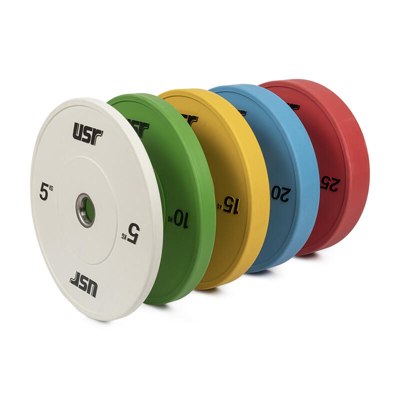 USR Ephesos-R30BKW 224 Kg Bumper Plaka-Kettlebell-Wallball-Raf Set
