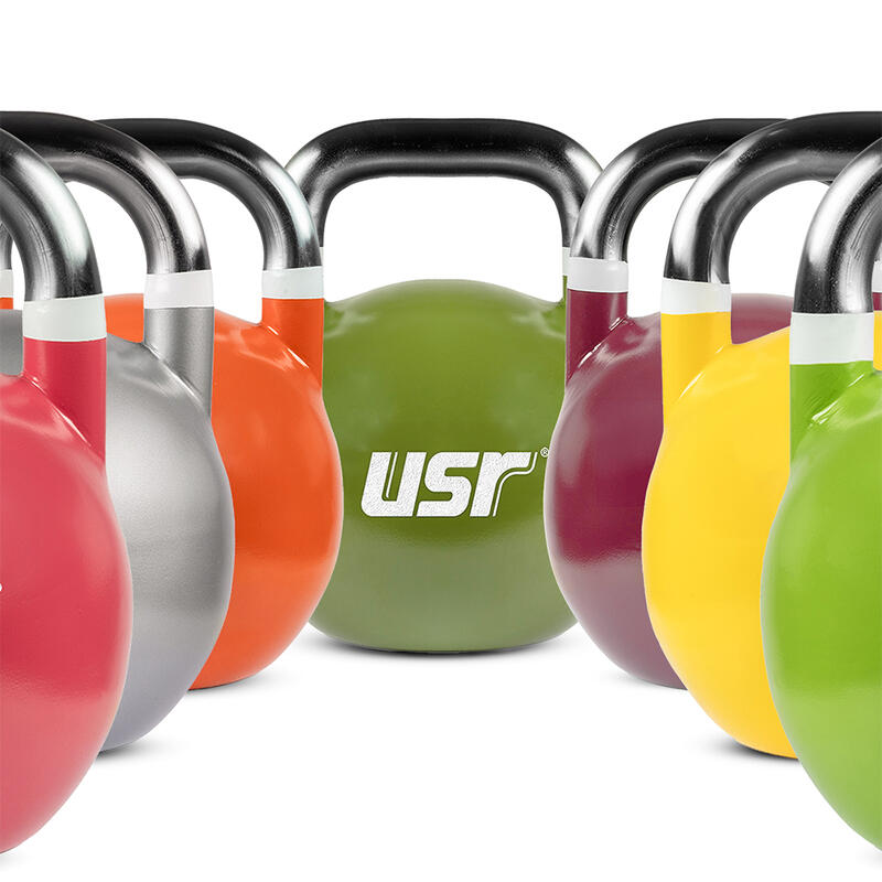 USR CK16C 16 Kg Renkli Yarışma Kettlebell