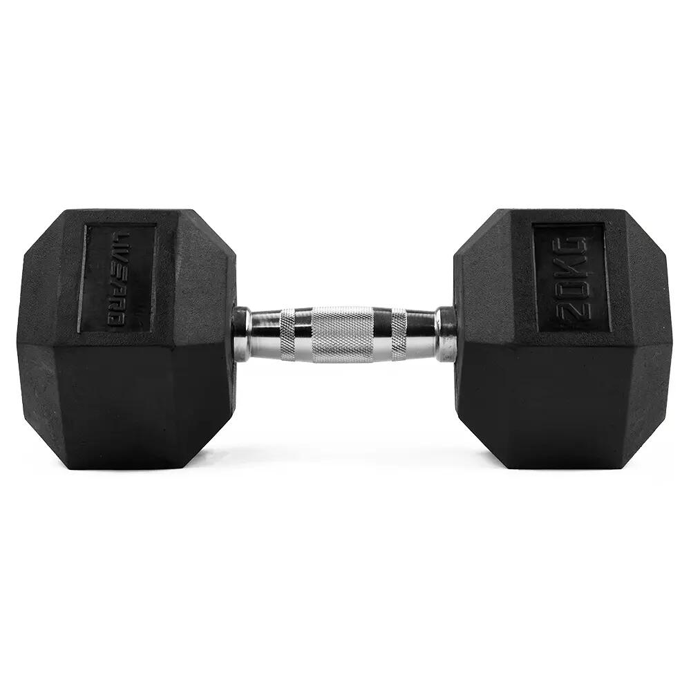 Livepro LP8005 20 Kg Premium Hex Dambıl 2/3