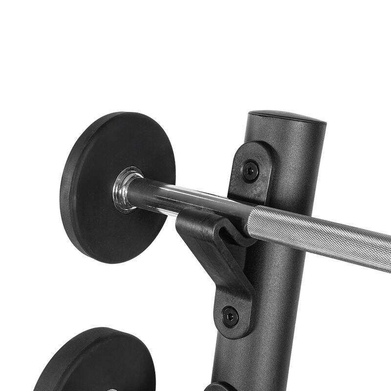 USR Priene BR50D 5 li Düz Barbell-Raf Set