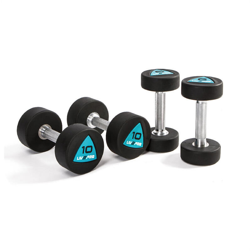Livepro LP8002 28 Kg Poliüretan Dambıl