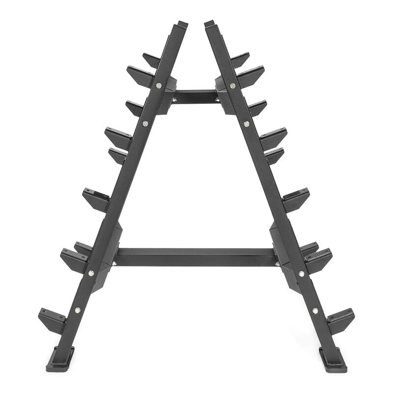 USR BR27S Çift Taraflı Barbell Rafı-10 lu Düz-Z Barbell Seti