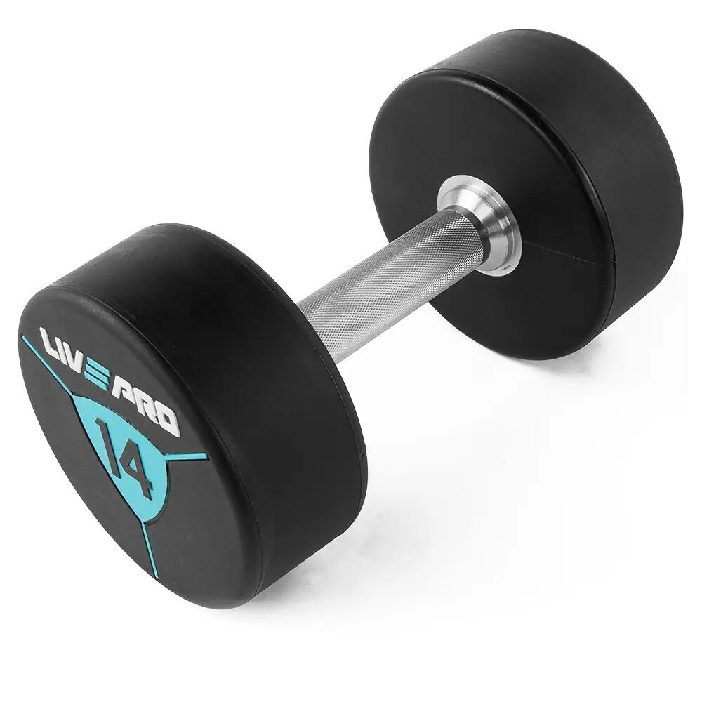 Livepro LP8000 14 Kg Premium Poliüretan Dambıl 1/3