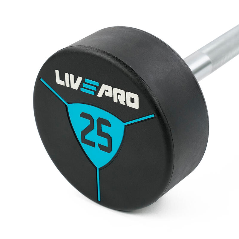 Livepro LP8010 25 Kg Poliüretan Barbell