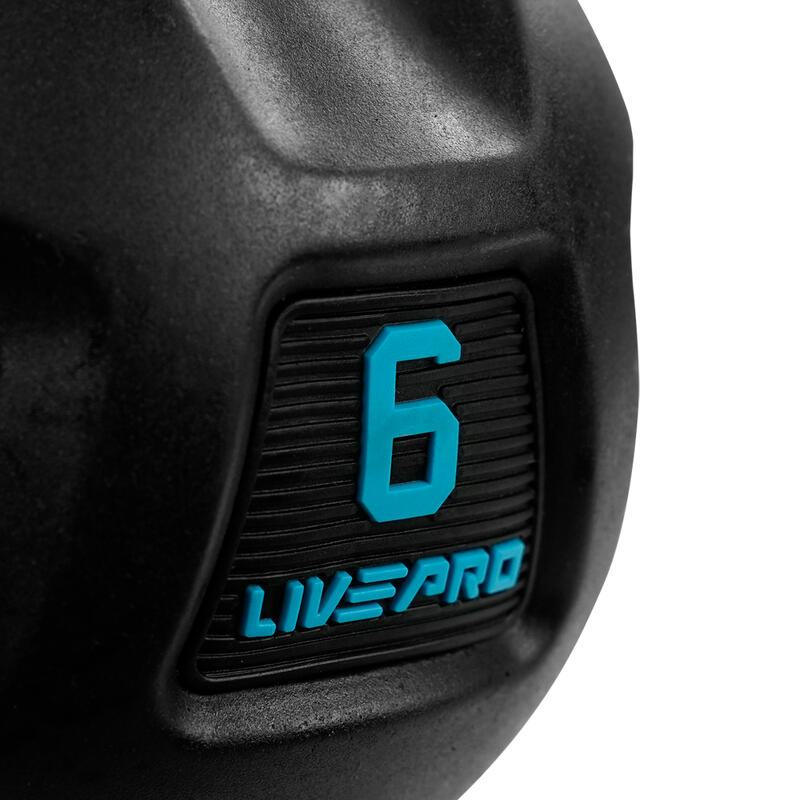 Livepro LP8043 6 Kg Premium Kettlebell