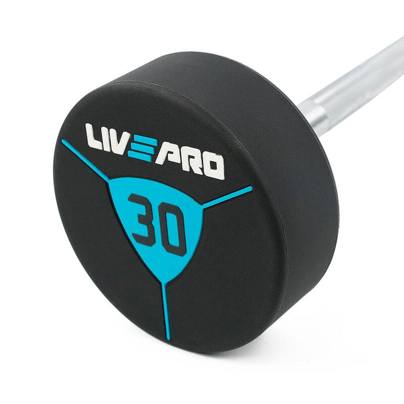 Livepro LP8010 30 Kg Poliüretan Barbell