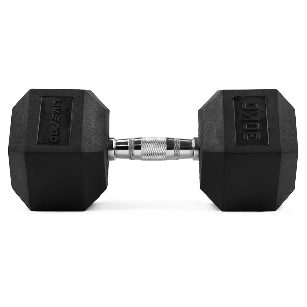Livepro LP8005 30 Kg Premium Hex Dambıl 2/3