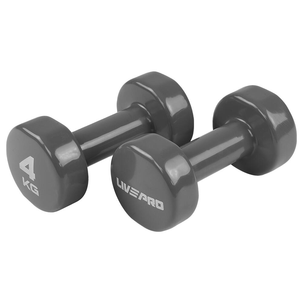 LIVEPRO Livepro LP8076 2x4 Kg Renkli Stüdyo Dambıl