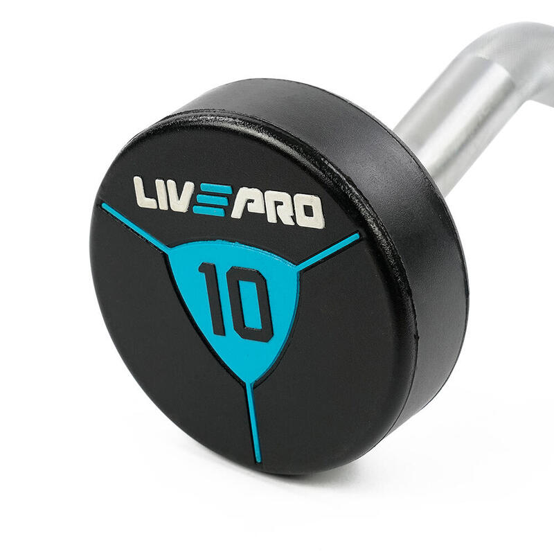Livepro LP8011 10 Kg Poliüretan Z Barbell