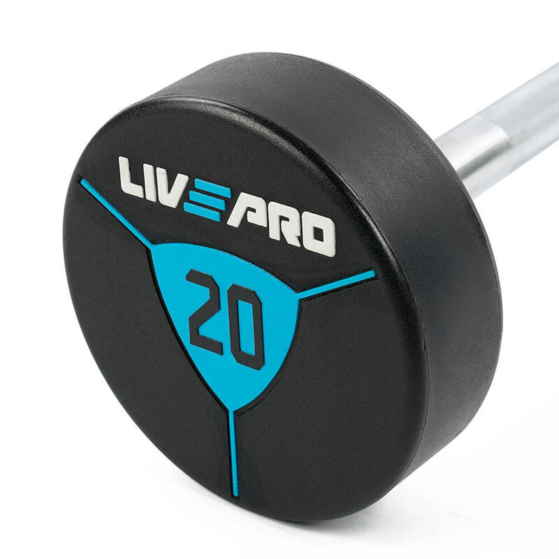 Livepro LP8010 20 Kg Poliüretan Barbell
