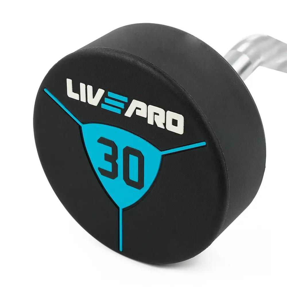 Livepro LP8011 30 Kg Poliüretan Z Barbell 2/4