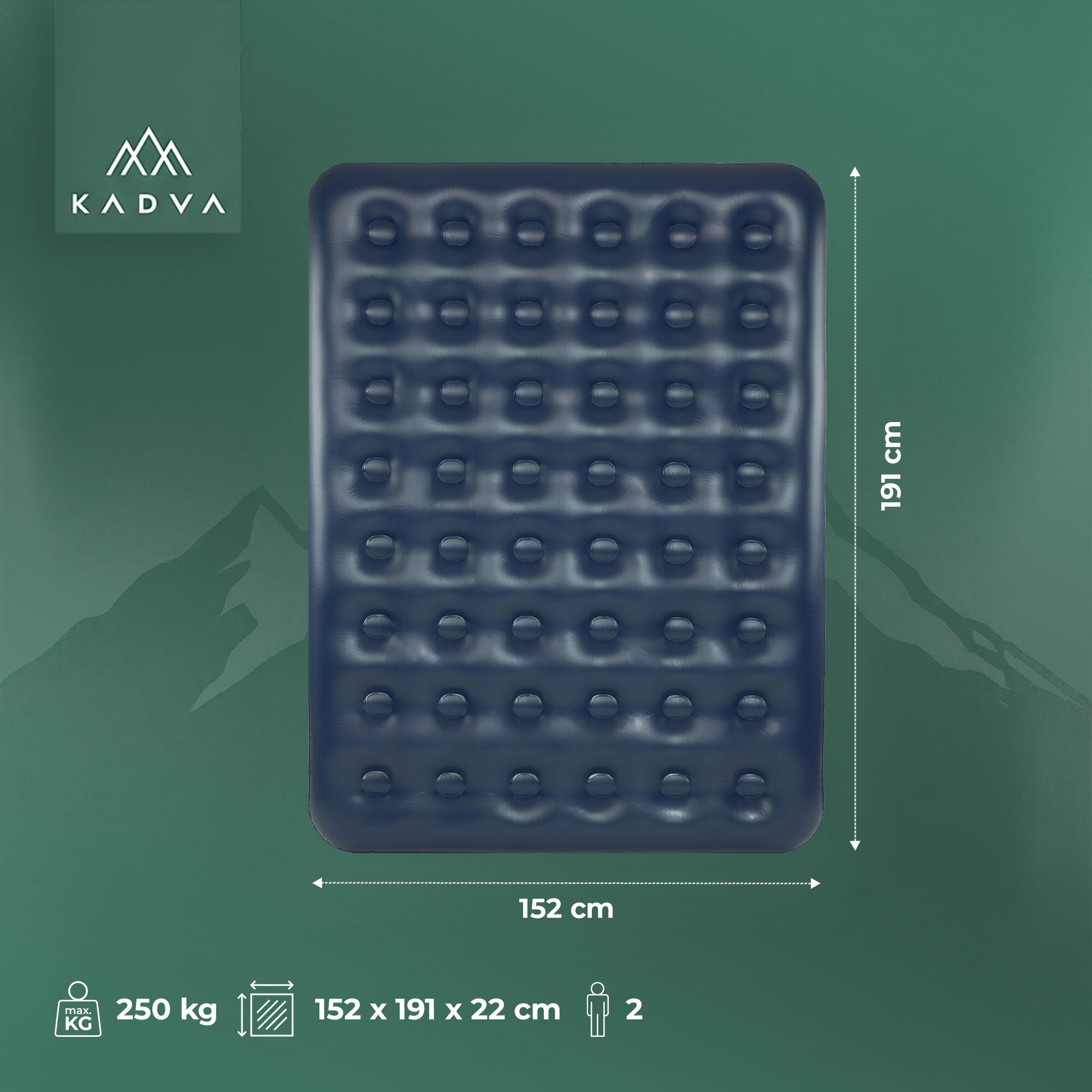 Colchão insuflável Kadva Sinbed Double 6/6