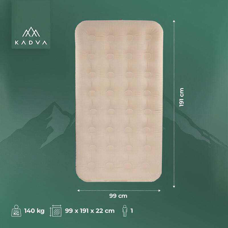KADVA Sinbed Saltea gonflabilă single