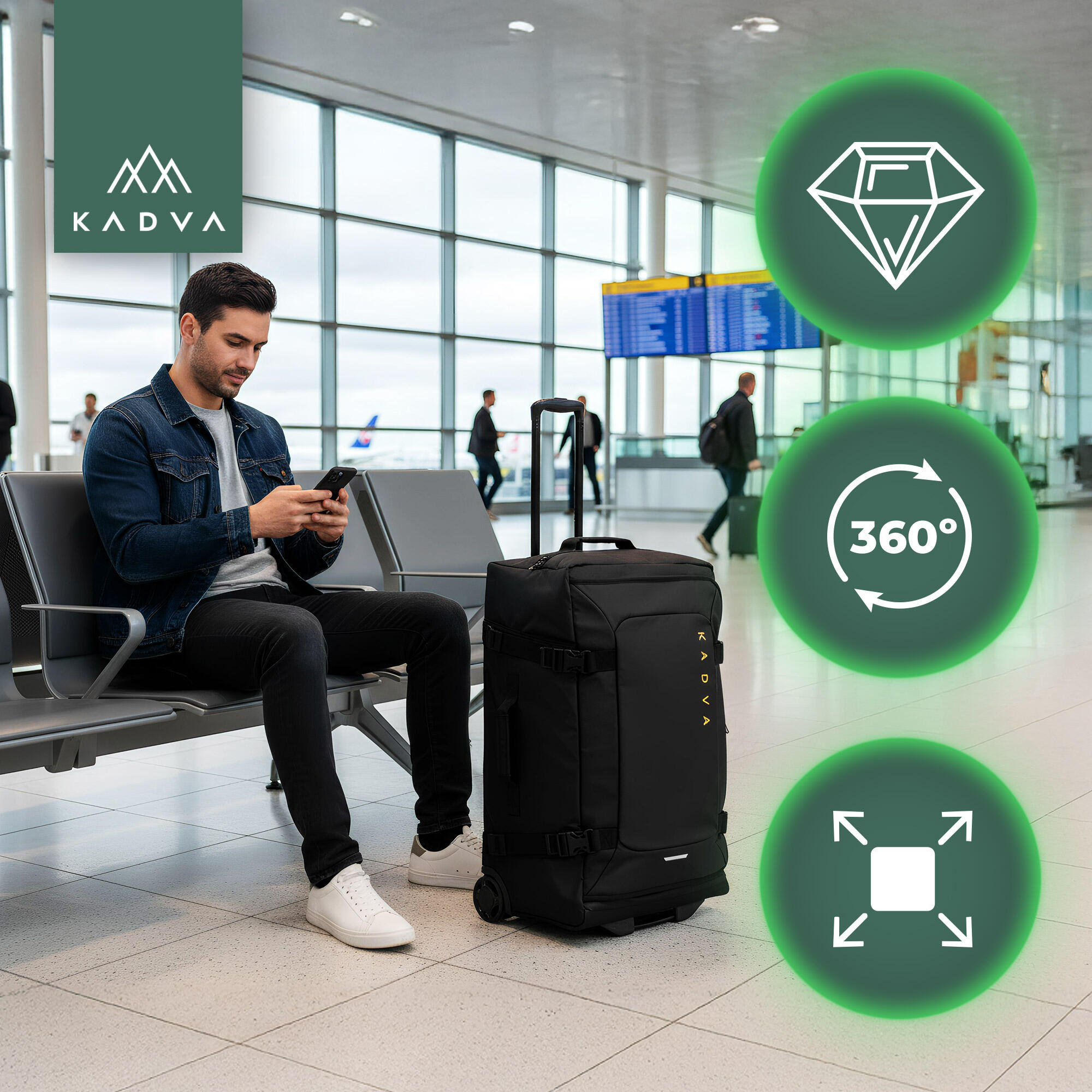 Valise de voyage KADVA Lazio 3/7